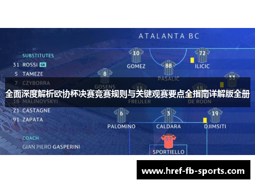 全面深度解析欧协杯决赛竞赛规则与关键观赛要点全指南详解版全册 全面深度解析欧协杯决赛竞赛规则与关键观赛要点全指南详解版全册